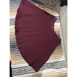 Skater Skirt   Brand: Forever 21    Size: Small    Color: Burgundy
